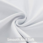 Yakamok Room Darkening Curtains 52x90 inch Greyish White-Living Room | 2 panels - Image 4