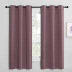 NICETOWN Dry Rose Room Darkening Curtains by NICETOWN