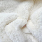 ORINOVA White Washable Furry Area Rug Runner Faux Bunny Fuzzy Fur Rugs - Image 6