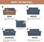 Easy-Going 100% Waterproof Oversized Chair Couch Cover, Stretch Sofa Cover | - Image 5