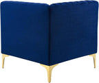 Modway EEI-4346-NAV Triumph Channel Tufted Performance Velvet Loveseat - Image 6