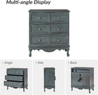 HULALA HOME 3-Drawer Nightstand - Image 6