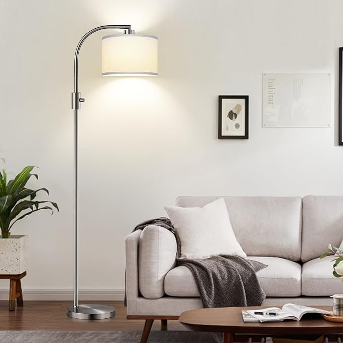 Nintiue Upgraded Modern Arc Dimmable Tall Standing Floor Lamp - Image 6