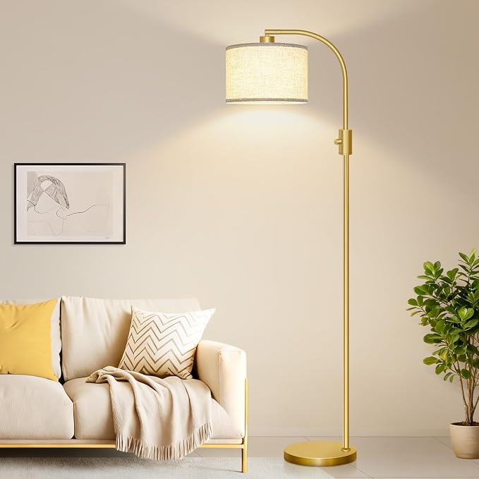 Nintiue Upgraded Modern Arc Dimmable Tall Standing Floor Lamp - Image 6
