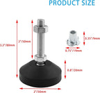 Luomorgo 4 Pcs M8 Leveling Feet - Image 2