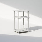 Furinno JUST Side Table, 3-Tier End Table, Open Shelves Night Stand, Bedside - Image 3