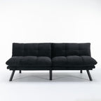 GDFStudio Hayezc Loveseat Sofa, Convertible Sofa Bed, 2-in-1 Folding Modern - Image 8