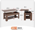 FDW Lift Top Coffee Table Coffee Table - Image 3