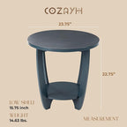 COZAYH Rustic Farmhouse End Table - Image 3