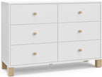 Storkcraft California 6-Drawer Double Dresser by Storkcraft
