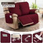 Genina Waterproof Loveseat Recliner Cover Non-Slip, Sofa Cover - Image 3