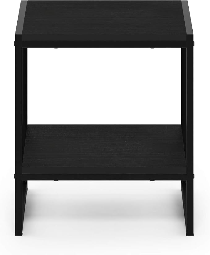 FURINNO Camnus Modern Living 2-Tier End Table, 15.9 in x 15.75 in x 18 in - Image 6