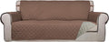 PureFit Reversible Quilted Sofa Cover, Water Resistant Slipcover Furniture by PureFit