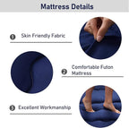 MAXYOYO Cot Japanese Floor Futon Mattress, Single Size Tatami Mat Sleeping Pad - Image 5