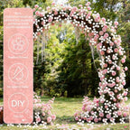 12 Pcs Artificial Mums with Long Stems 20 Inch White Faux Flowers for Vase - Image 3