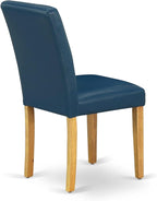East West Furniture ABP4T55 Abbott Parson Kitchen Chairs - Image 7