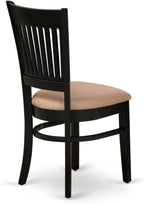 East West Furniture ANVA5-BLK-C 5 Piece Dining Room Furniture Set Includes a - Image 14