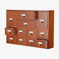 12 Drawers Apothecary Cabinet by PACKGILO
