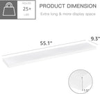 QEEIG Floating Shelves for Wall 55.1" Extra Long - Image 3