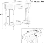 Retro Curved Console Table - Image 2