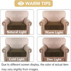 H.VERSAILTEX Velvet Stretch Couch Cushion Cover Plush Cushion Slipcover - Image 6