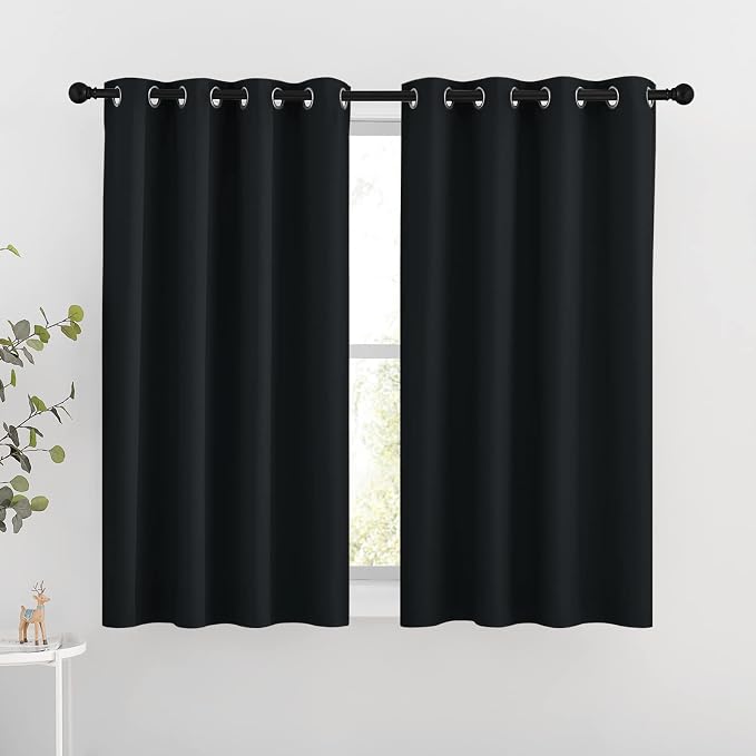 NICETOWN Blackout Curtains for Windows 54 inch Length by NICETOWN