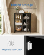 HITNET Bathoom Storage Cabinet, Bamboo Floor Cabinet - Image 6