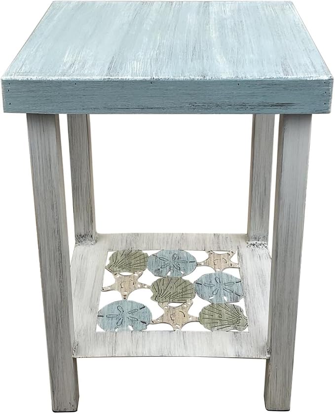 Furniture Barn USA Cottage, and Atlantic Grey Square End Table by FurnitureBarnUSA
