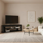 Decorotika Rita Corner TV Stand, Modern Entertainment Center - Image 3