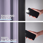 SimpleHome Lilac 100% Blackout Curtains Room Darkening Living Room 63 Inch | - Image 4