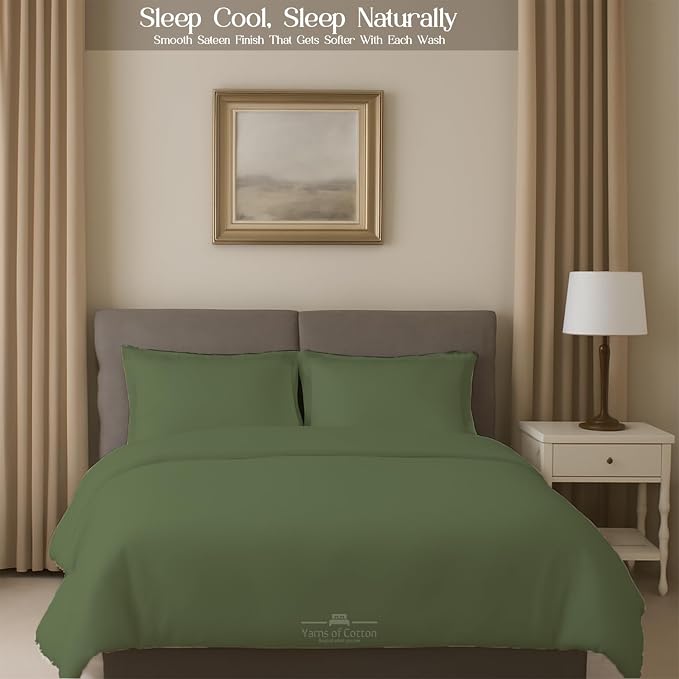 Sleeper Sofa Bed Sheet, 100% Cotton 400 Thread Count, 4 Piece Set, Deep Pocket - Image 7