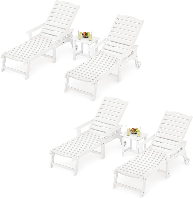 LUE BONA Outdoor Lounge Chair Set by LUEBONA