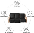 Genina Waterproof Couch Cover for Reclining Sofa - Image 9