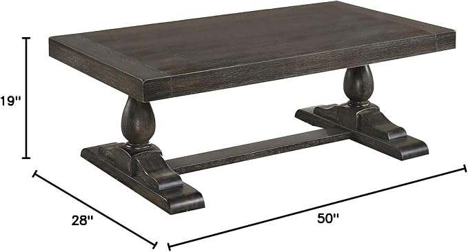 Best Master Furniture Transitional Living Room Coffee Table - Image 3