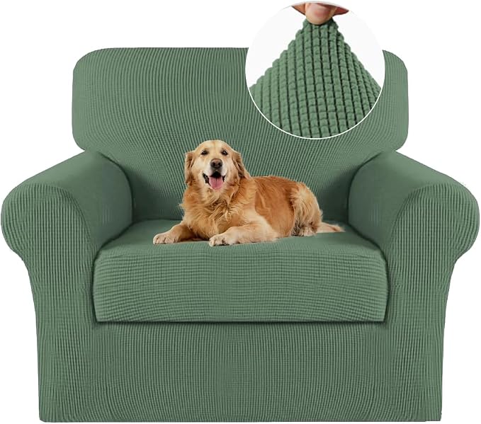 Turquoize 2 Piece Chair Covers Chair Slipcovers by Turquoize