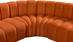 Meridian Furniture 103Cognac-S6B Arc Collection Modern | Contemporary Modular - Image 9