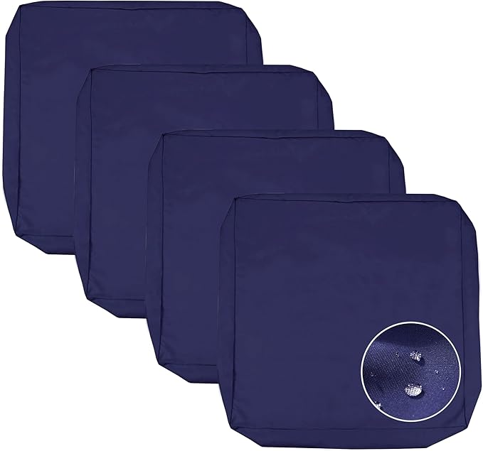 Sqodok Patio Cushion Cover 22x20 inch, Outdoor Seat Cushion Slip Cover by Sqodok