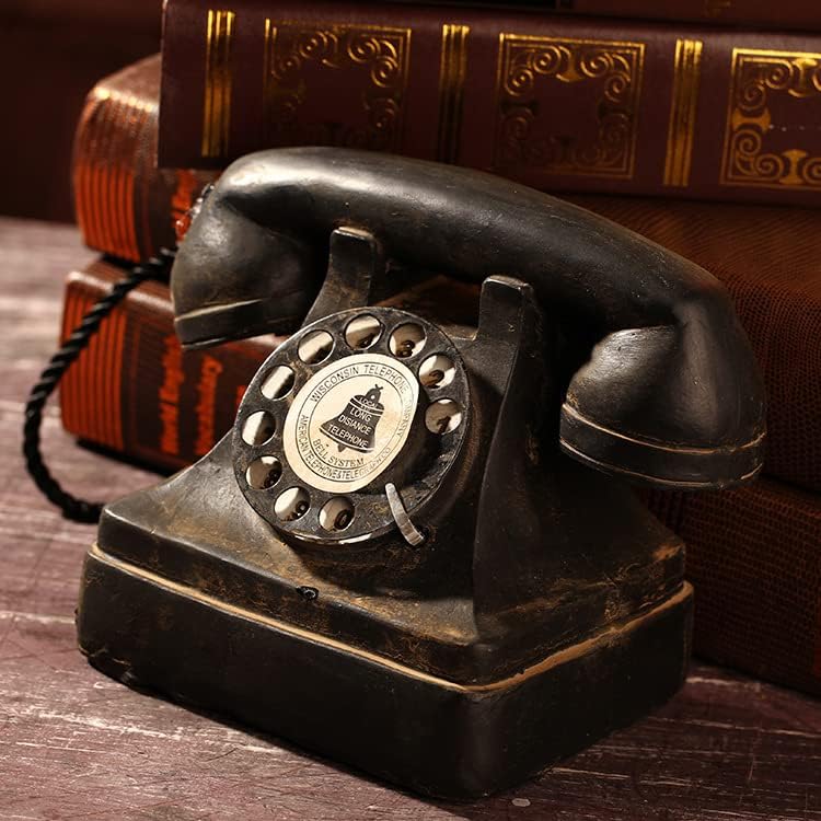 HoneyCare Retro Handmade Classic Handicrafts,Retro Vintage Ornaments, Old Classical Craft Prop Antique Model Dollhouse Garden Ornament Decoration - Image 3