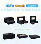 Elftopia Modular Kids Sofa, Toddler Couch Foam Armchair - Image 3