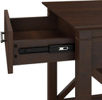 Bush Home End Table with Drawer, Nightstand with Storage, Living Room and - Image 4