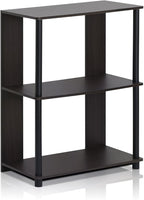 Furinno JAYA Simple Design 3-Tier Bookcase / Bookshelf / Display Rack, Plastic - Image 5
