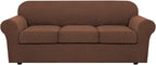 H.VERSAILTEX 4 Piece Stretch Sofa Covers by HVERSAILTEX