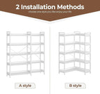 Rolanstar Bookshelf 5 Tier - Image 7