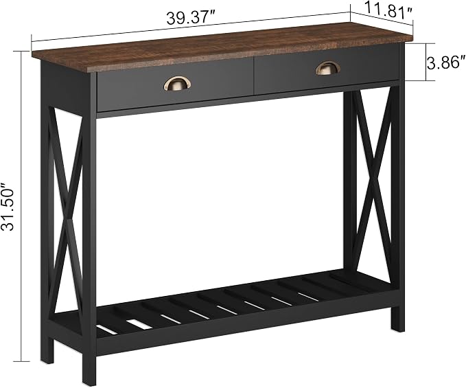 ChooChoo Farmhouse Console Table - Image 2
