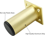 Set of 4 Aluminum Alloy Furniture Legs 3 Inch Height, 1.5 Inch Diameter - Image 4