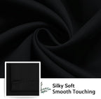 SimpleHome Black 100% Blackout Curtains Room Darkening Living Room 90 Inch | - Image 7