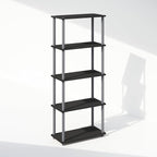 Furinno Turn-N-Tube Book Shelf, 5-Tier Bookshelf, Bookcase - Image 4