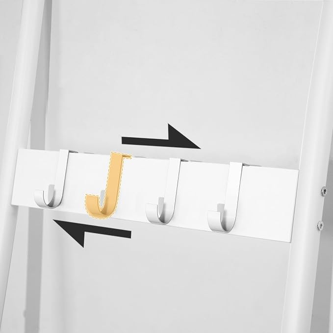 HOOBRO Blanket Ladder, 5-Tier Towel Rack - Image 8