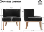 Gray Barrel Chairs Set of 2 - Image 2
