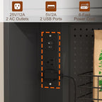 71" Pantry Cabinet, Kitchen Hutch Storage - Image 7